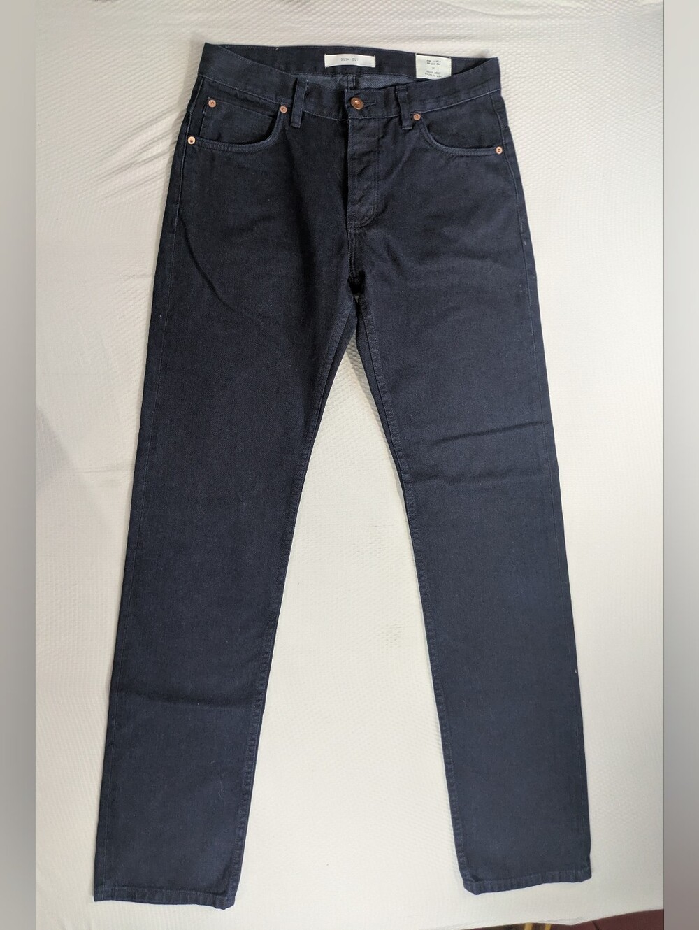 Billy Reid Selvedge Jeans Denim MSL-ALA RN-113-814 Slim Cut Men's Size 31x34